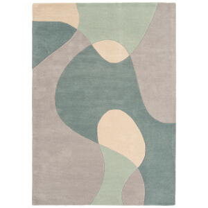 Asiatic Rugs Modern Wool Matrix MAX56 Arc Sky