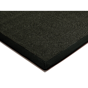 Asiatic Rugs Natural Weaves Sisal Black Black