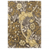 Brink and Campman Branded Collaboration Morris and Co. Collection Seaweed Charcoal Mustard 127006