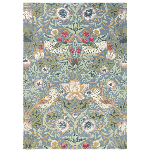 Brink and Campman Branded Collaboration Morris and Co. Collection Strawberry Thief Slate 027718