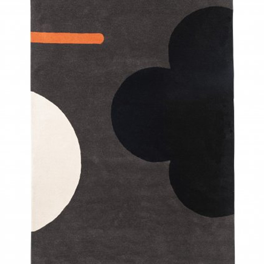 Brink and Campman Branded Collaboration Orla Kiely Collection Geo Flower graphite 060605