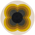 Brink and Campman Branded Collaboration Orla Kiely Collection Sunflower yellow 060006