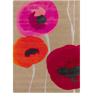 Brink and Campman Sanderson Collection Poppies Red-Orange 45700