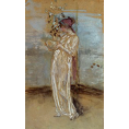 James Abbott Mcneill Whistler - Blue and Gold: The Rose Azalea (Framed) - Limited Edition Artworks at Kings Carpets and Interiors