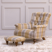 John Sankey Slipper Chair from Kings Interiors - the Ideal Place for Luxury Handmade British Upholstery, Furniture and Flooring, Best Prices in the UK.