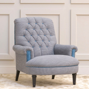 John Sankey Crawford Chair from Kings Interiors - the Ideal Place for Luxury Handmade British Upholstery, Furniture and Flooring, Best Prices in the UK.