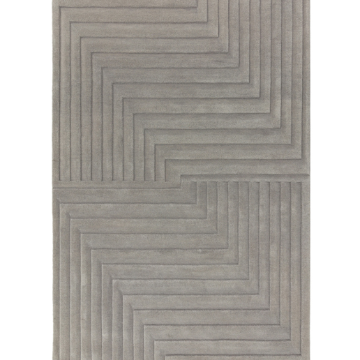 Asiatic Rugs Contemporary Plains Form Silver