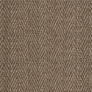 Crucial Trading Herringbone Sisal Oatmeal Carpet E403