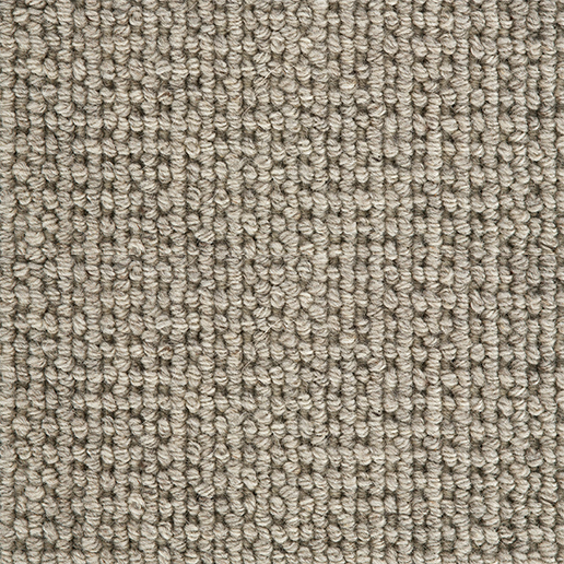 Crucial Trading Enchanted Cinder Grey Wool Loop Pile Carpet WE103