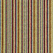 Crucial Trading Mississippi Stripe Lime Red Wool Loop Pile Carpet WS114 