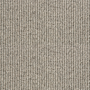 Crucial Trading Rustica Pale Grey Wool Loop Pile Carpet RU102
