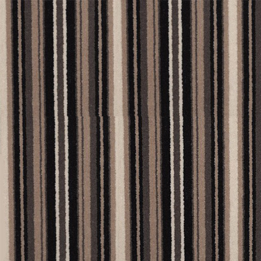 Adam Carpets Castlemead Stripe Black Ice CVS02