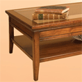 REH Kennedy Traditional Glass Top Coffee Table with Potshelf / R.E.H. Kennedy Traditional Glass Top Coffee Table with Potshelf / Kennedy Fine Furniture at Kings always for the best prices and service