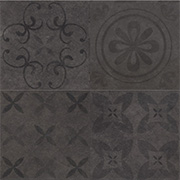 Victoria Design Floors Tapestry Tiles 9" x 9" Onyx 50694 06 Dryback