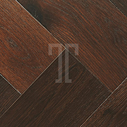 Ted Todd Wood Flooring Create Liquorice Herringbone Brushed and Oiled Oak CR05BL