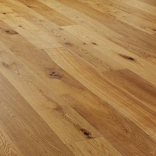 V4 Alpine Wide Plank A111 Oak Rustic Brushed And Matt Lacquered.