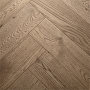 Woodpecker Flooring Highclere Biscotti Herringbone Engineered Oak Brushed and Matt Lacquered 32 HBO 001