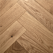 Woodpecker Flooring Highclere Natural Oak Large Herringbone Engineered Wood Flooring Brushed and Matt Lacquered 32 HNO 001