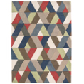 Asiatic Rugs Modern Wool Funk Chevron Multi from Kings Interiors - the ideal place to buy Furniture and Flooring. Call Today - 01158258347.