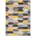 Asiatic Rugs Modern Wool Funk Honeycomb Pastel from Kings Interiors - the ideal place to buy Furniture and Flooring. Call Today - 01158258347.